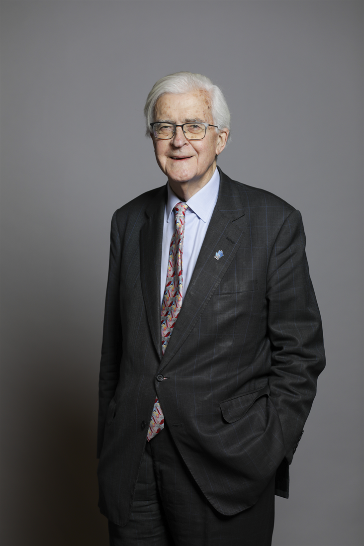 Official Portrait For Lord Baker Of Dorking MPs And Lords UK Parliament   Portrait