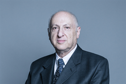 3:2 portrait of Lord Carlile of Berriew