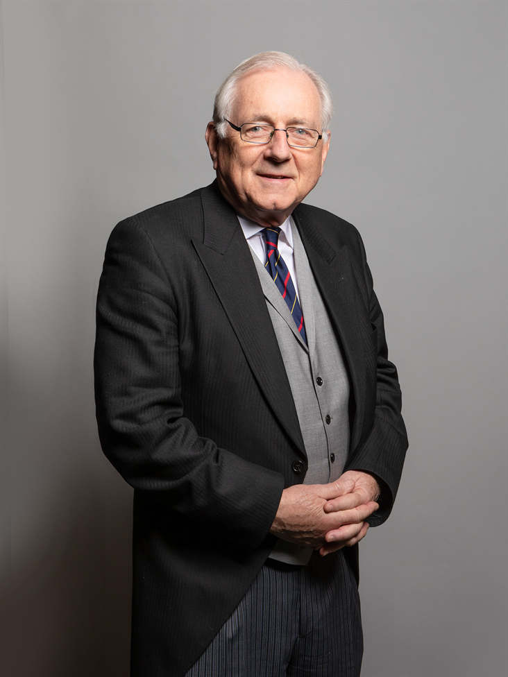 Official portrait for sir peter bottomley mps and lords uk parliament