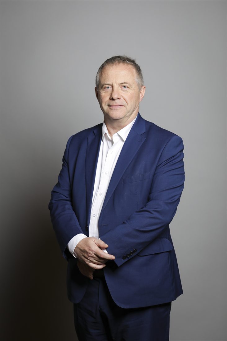Full sized portrait of Lord Mann