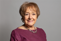 3:2 portrait of Baroness Hodge of Barking