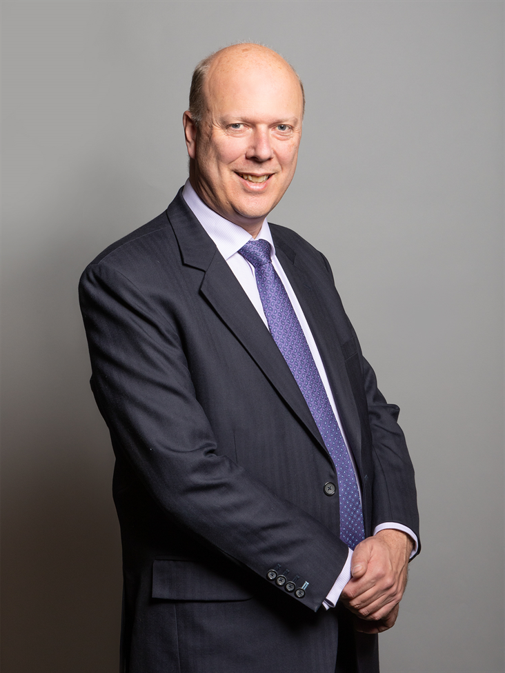 Full sized portrait of Lord Grayling