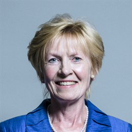 1:1 portrait of Lady Hermon