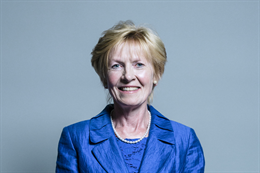 3:2 portrait of Lady Hermon