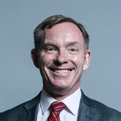 Portrait of the MP Chris Bryant