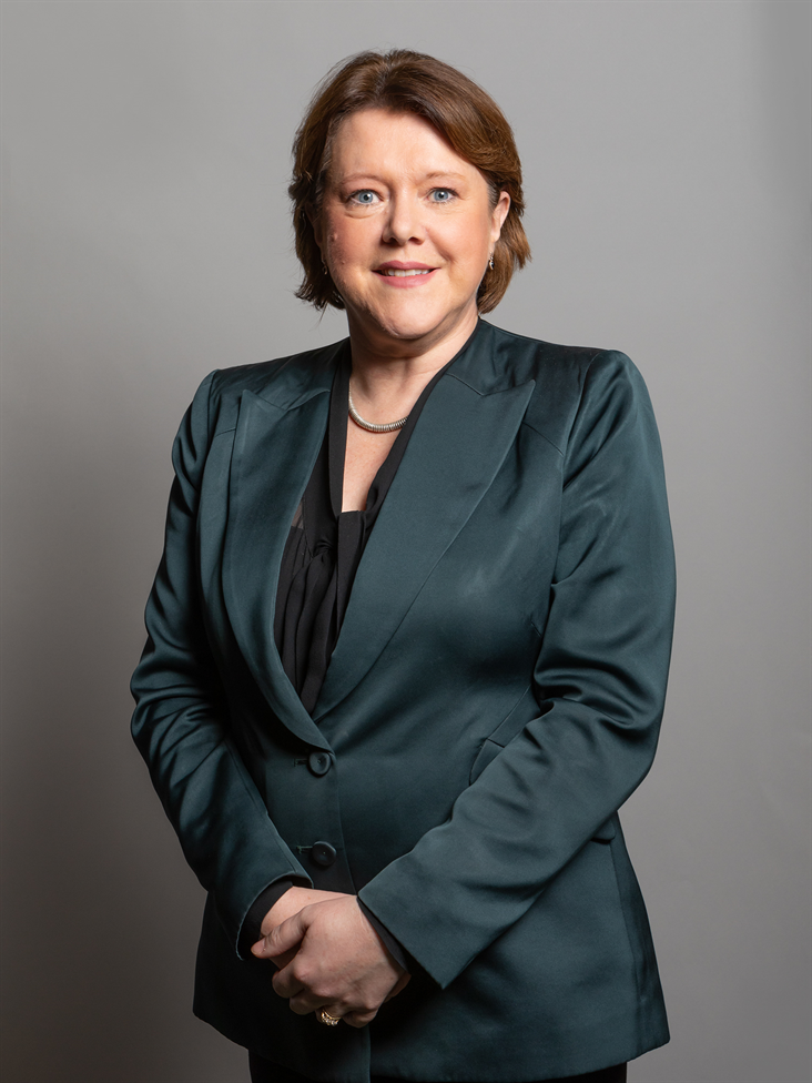 Full sized portrait of Dame Maria Miller