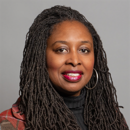 1:1 portrait of Dawn Butler