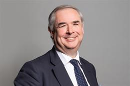 3:2 portrait of Sir Geoffrey Cox