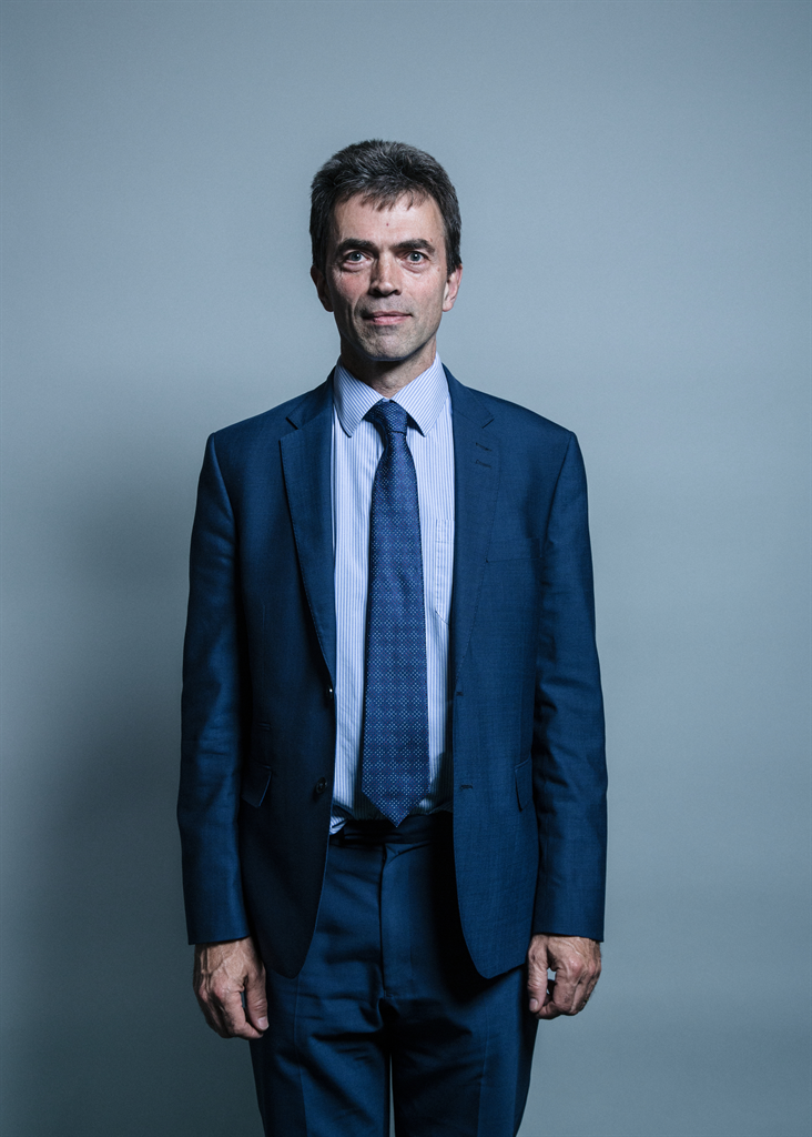 Full sized portrait of Tom Brake