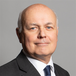 1:1 portrait of Sir Iain Duncan Smith