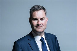3:2 portrait of Mr David Gauke