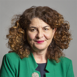 1:1 portrait of Dame Diana Johnson