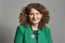 3:2 portrait of Dame Diana Johnson