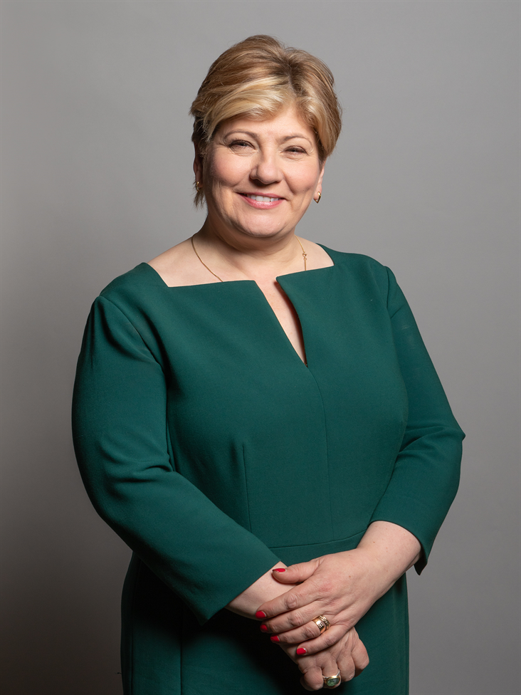 Official portrait for Emily Thornberry MPs and Lords UK Parliament