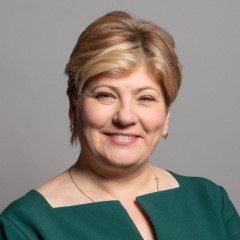 Portrait of the MP Emily Thornberry