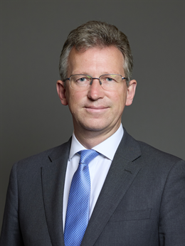 3:4 portrait of Sir Jeremy Wright