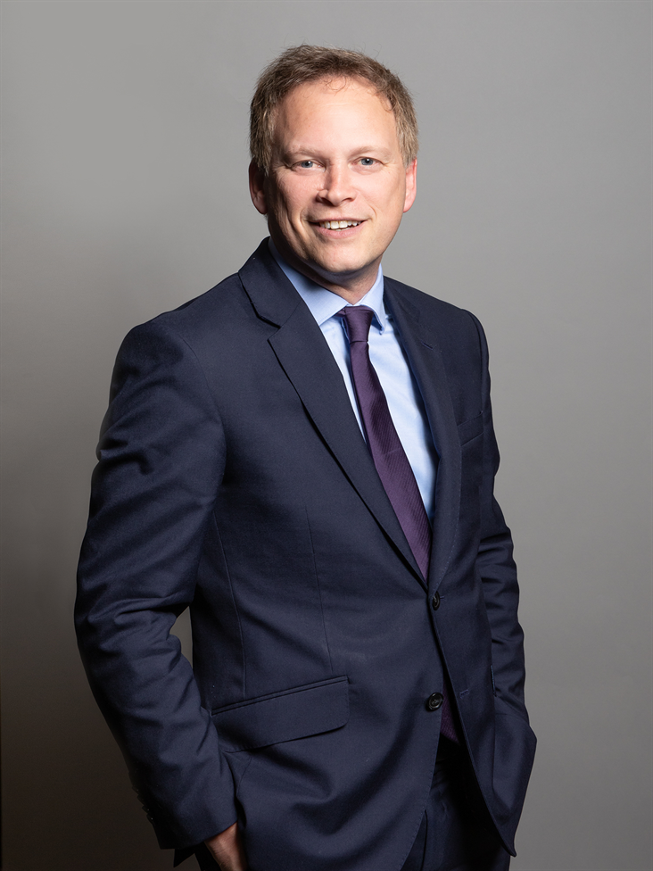 Full sized portrait of Grant Shapps