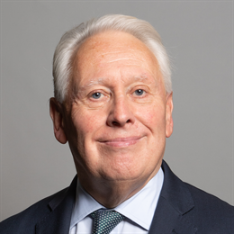 1:1 portrait of Sir Robert Neill