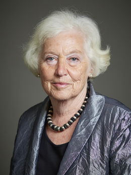 3:4 portrait of Baroness Hayman