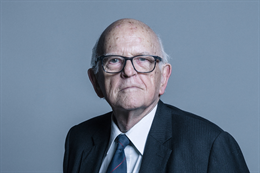 3:2 portrait of Lord Judd