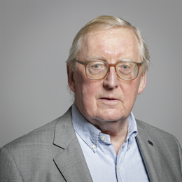 1:1 portrait of Lord Warner