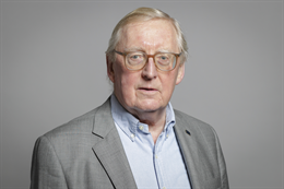 3:2 portrait of Lord Warner