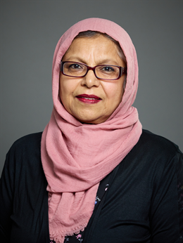 3:4 portrait of Baroness Uddin