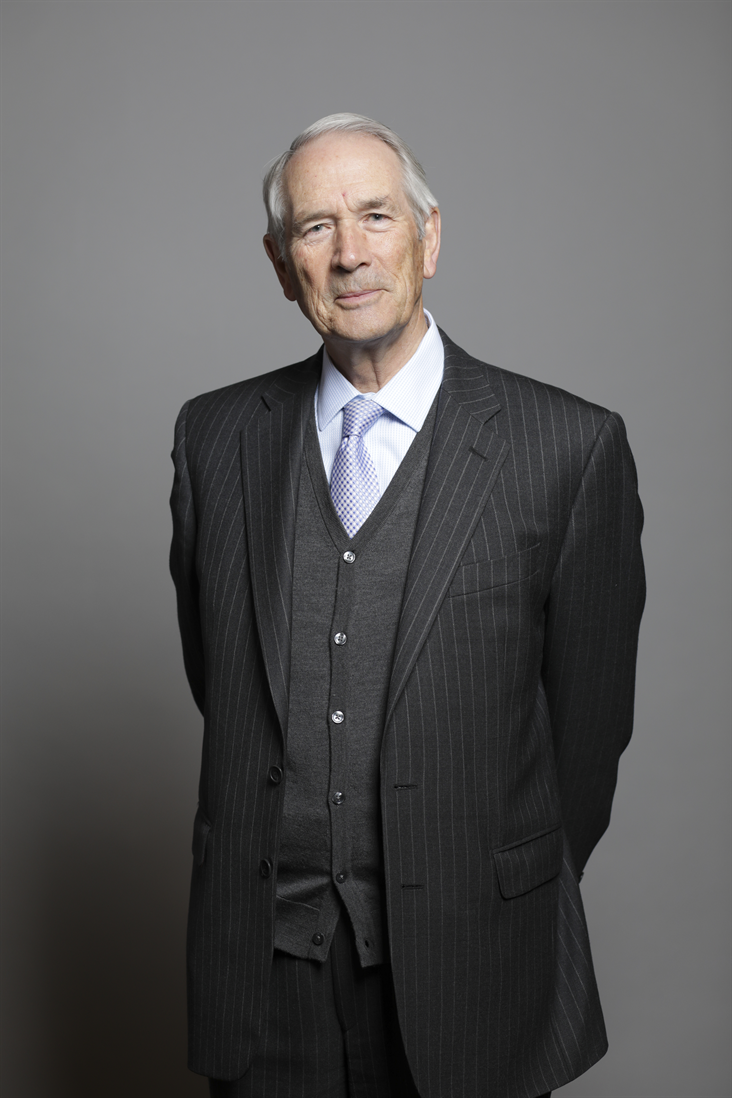 Full sized portrait of Viscount Ullswater