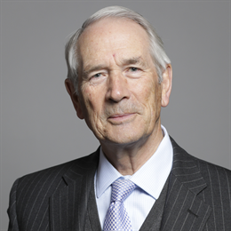 1:1 portrait of Viscount Ullswater