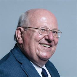 1:1 portrait of Mike Gapes