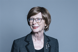 3:2 portrait of Baroness Hollis of Heigham