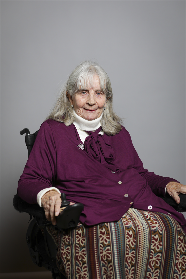 Full sized portrait of Baroness Masham of Ilton