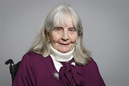 3:2 portrait of Baroness Masham of Ilton