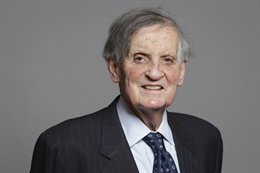 3:2 portrait of Lord Marlesford