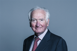 3:2 portrait of Lord Mackay of Clashfern