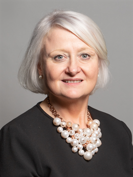 3:4 portrait of Dame Siobhain McDonagh