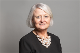 3:2 portrait of Dame Siobhain McDonagh