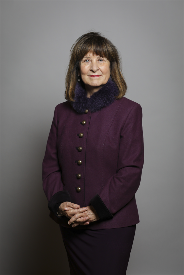 Full sized portrait of Baroness Kennedy of The Shaws