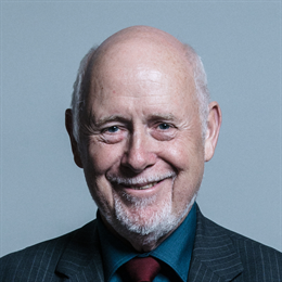 1:1 portrait of Kelvin Hopkins