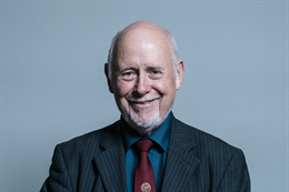3:2 portrait of Kelvin Hopkins