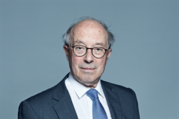 3:2 portrait of Lord Hope of Craighead