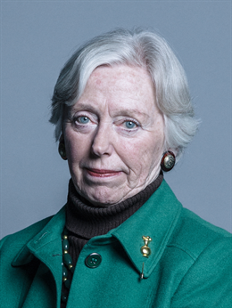 3:4 portrait of Baroness Hooper