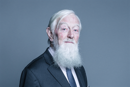 3:2 portrait of Lord Hylton