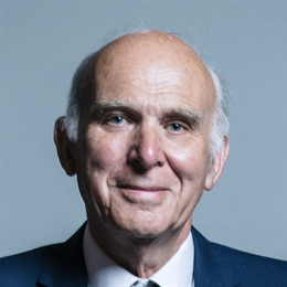 1:1 portrait of Sir Vince Cable