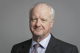 3:2 portrait of Lord Russell of Liverpool