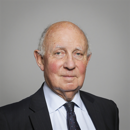 1:1 portrait of Lord Hannay of Chiswick