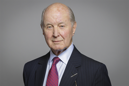 3:2 portrait of Lord Sterling of Plaistow