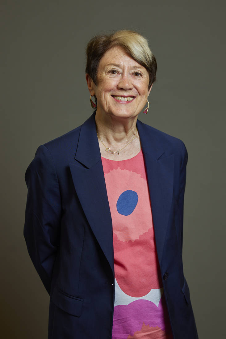 Full sized portrait of Baroness Warwick of Undercliffe