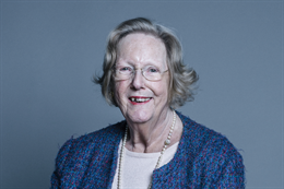 3:2 portrait of Baroness Hanham