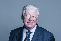 3:2 portrait of Lord Watson of Richmond